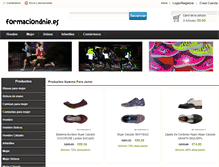 Tablet Screenshot of formaciondnie.es